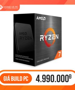 CPU AMD Ryzen 7 5800X (3.8GHz Turbo Up To 4.7 GHz, 8 Nhân 16 Luồng, 36MB Cache, AM4)
