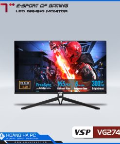 Màn hình VSP Gaming VG274Q (27 inch/ 2K/ VA/ 165Hz)